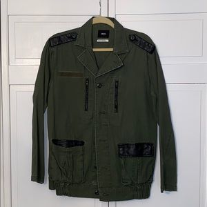 Army green jacket